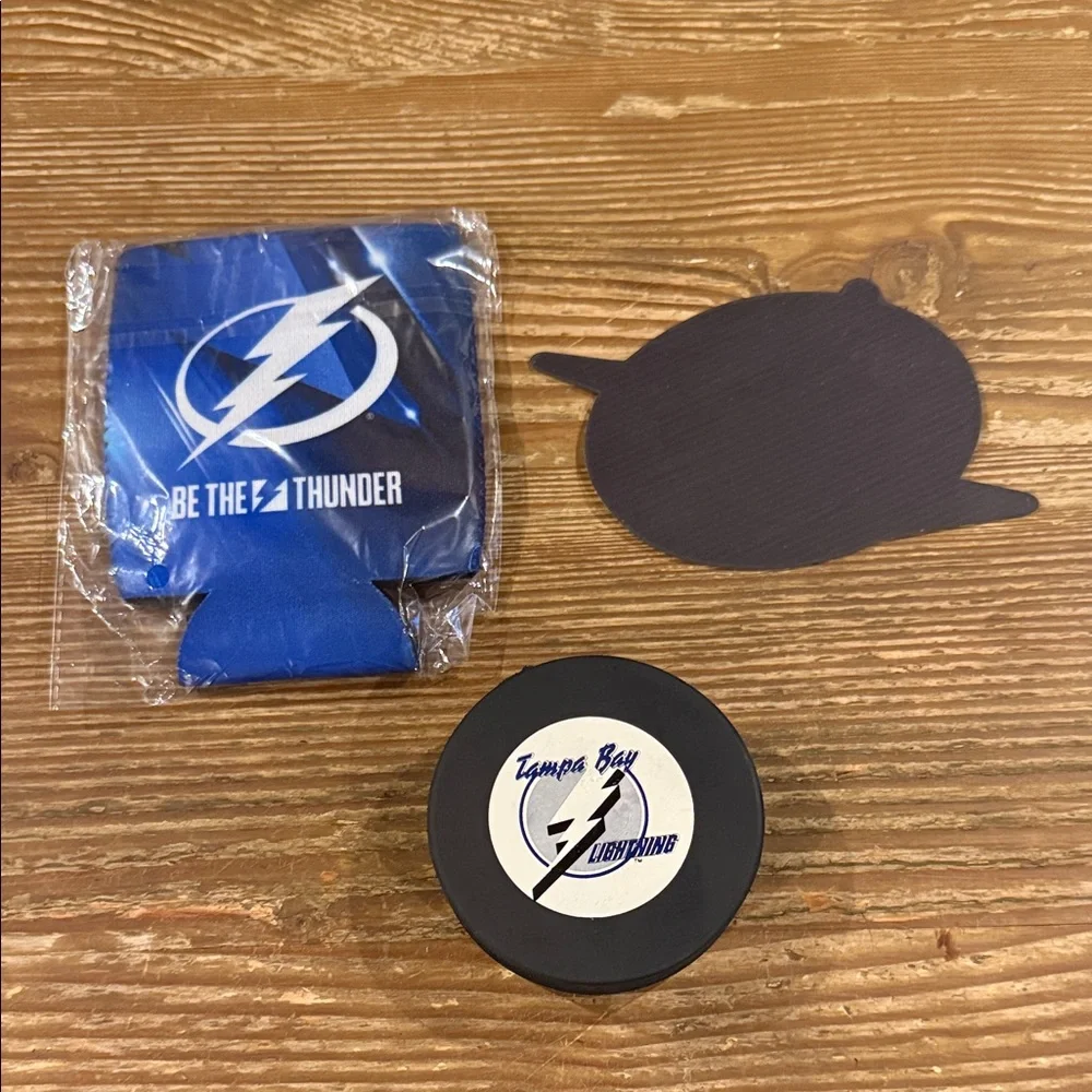 NHL blue koozie